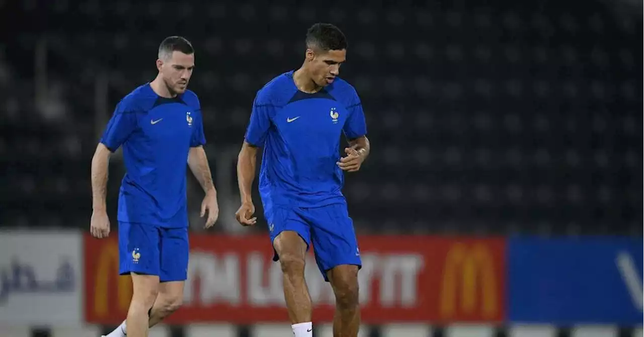 Mondial 2022 : la France avec Varane et Koundé contre le Danemark