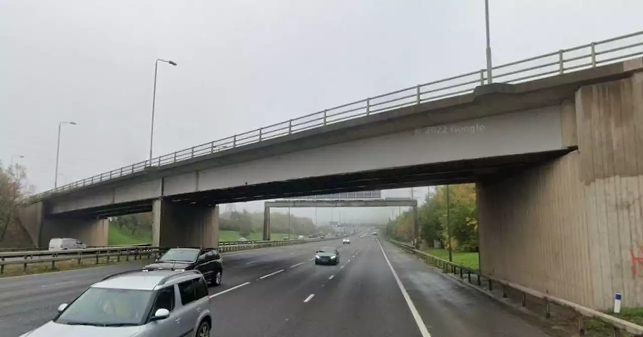 Woman falls from M1 bridge as emergency services rush to the scene