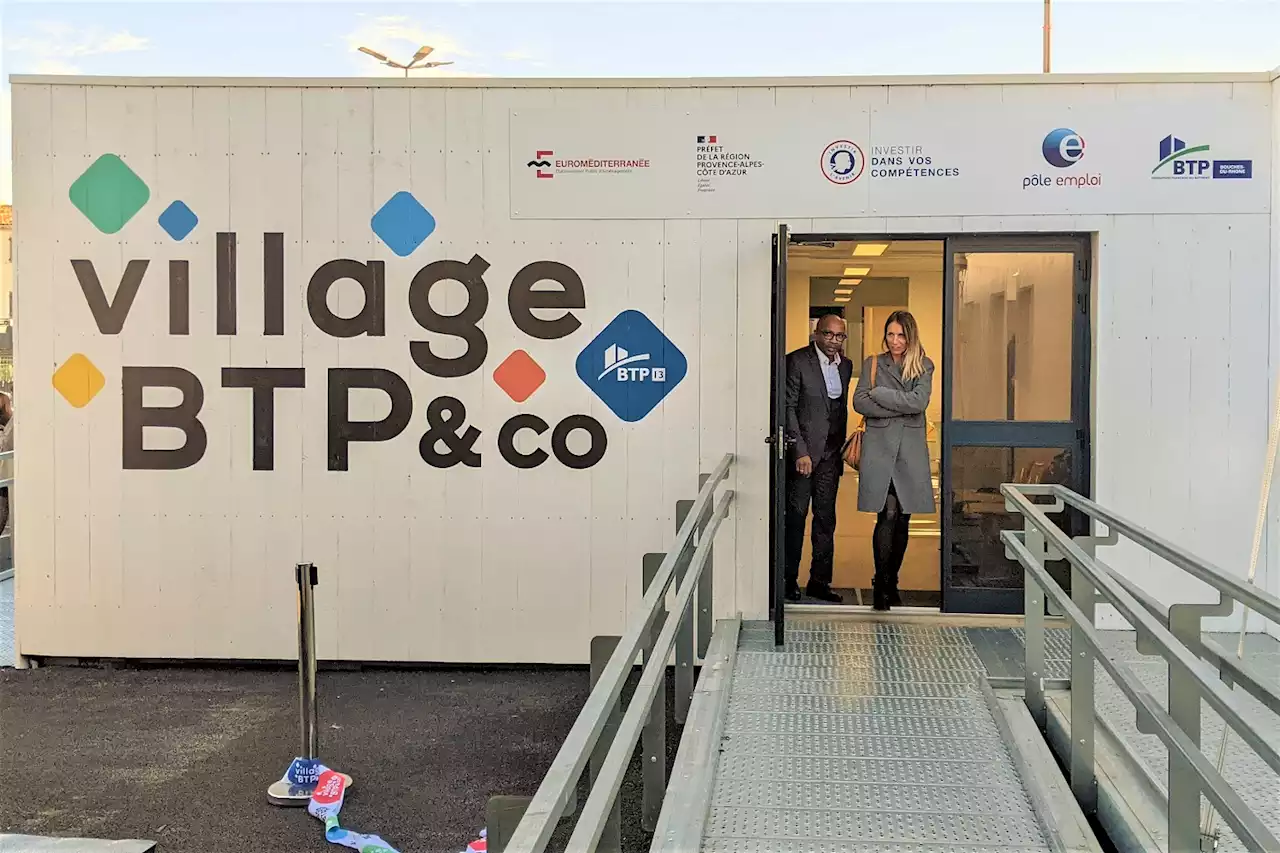 Le village BTP, passerelle entre les habitants des quartiers Nord et l'emploi du bâtiment