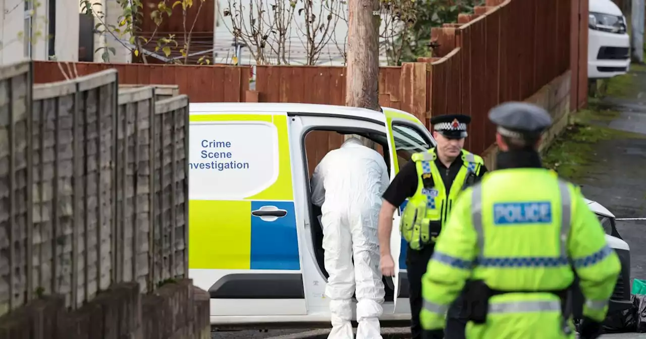 Huge forensic scene where body covered in “potentially hazardous” substances