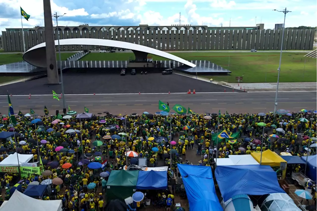 Bolsonaro stays mum as protests intensify in Brazil