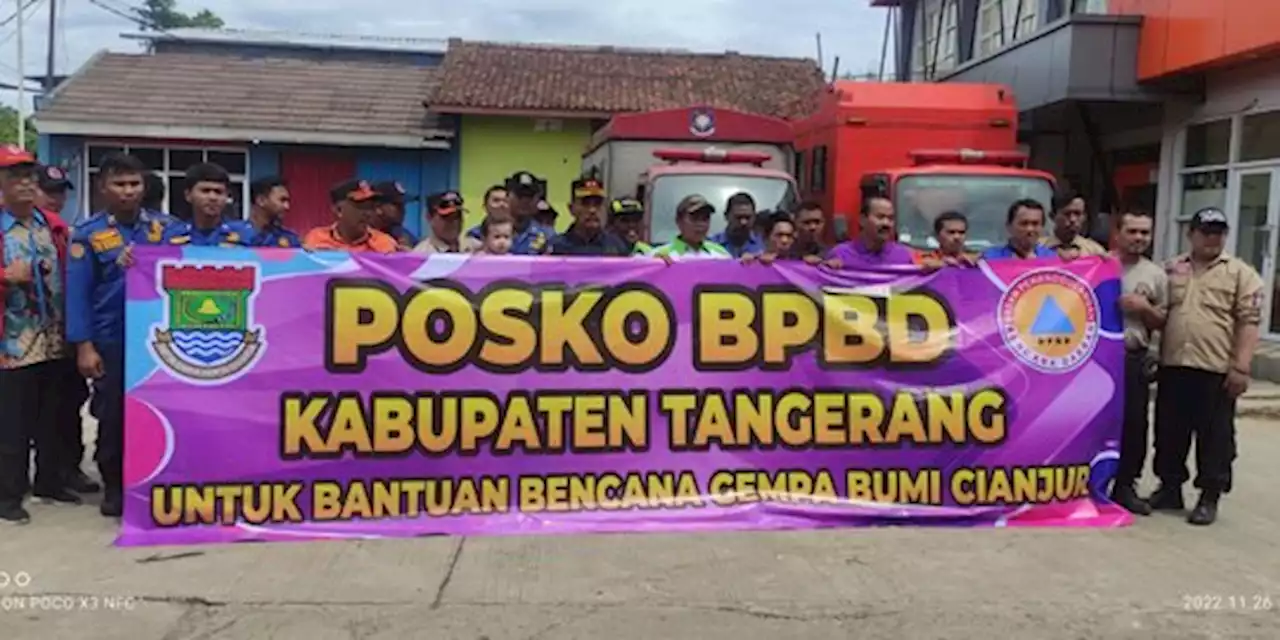 Pemkab Tangerang Kirim Bantuan Logistik dan Relawan, Bantu Korban Gempa Cianjur | merdeka.com