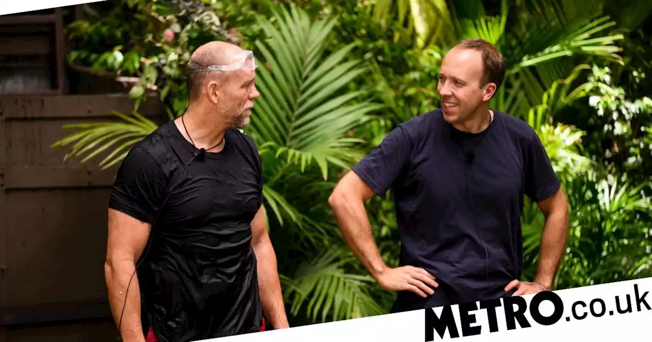 I'm A Celebrity's Mike Tindall 'suppressing resentment' for Matt Hancock