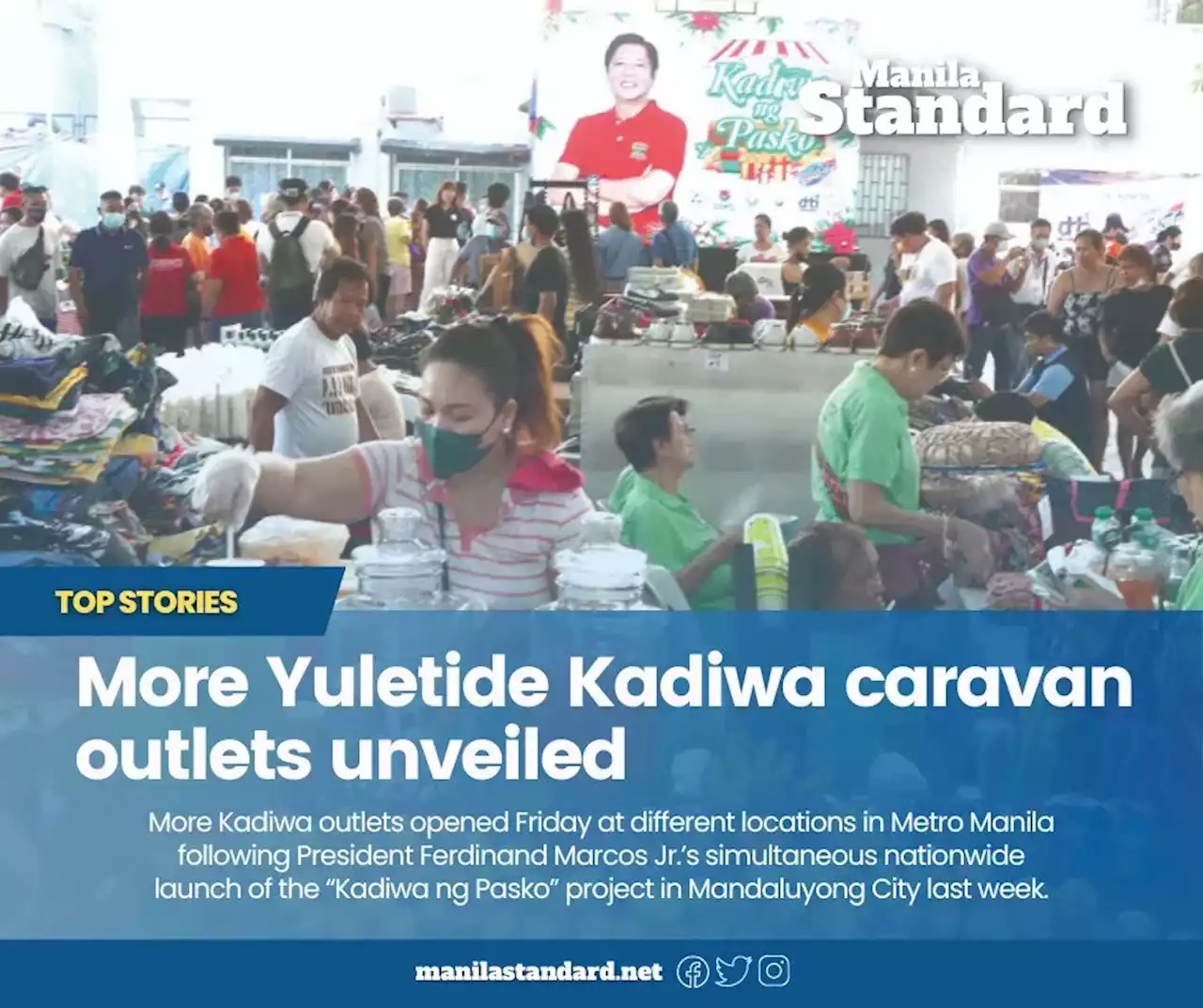 More Yuletide Kadiwa caravan outlets unveiled