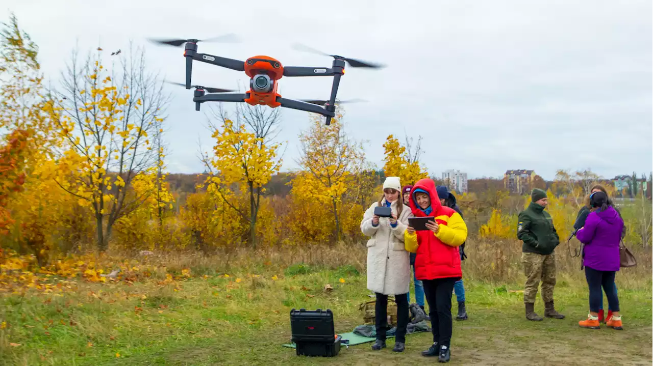 Ukrainian women have started learning a crucial war skill: how to fly a drone