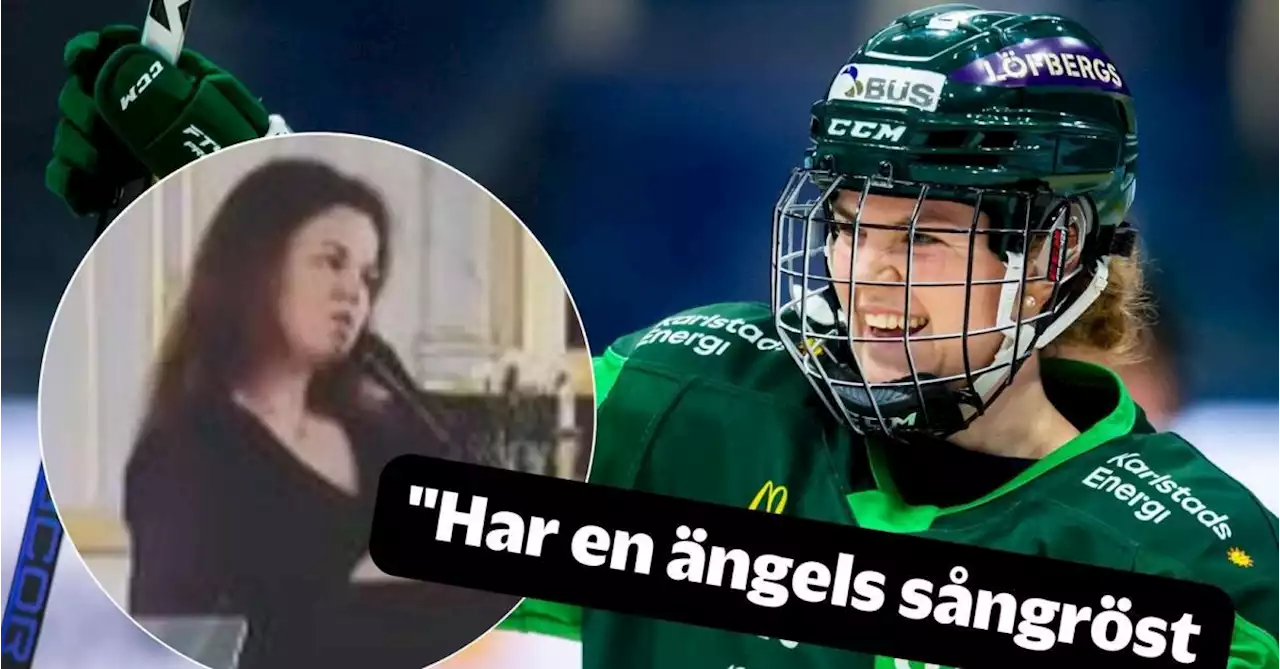 FBK-stjärnans dolda talang – hör henne ta ton