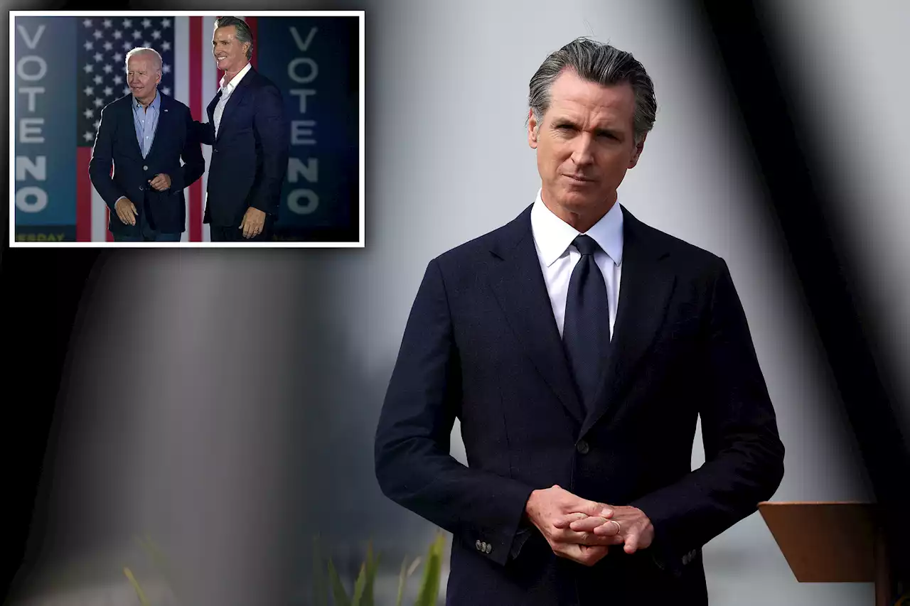 California Gov. Newsom won’t fight Biden for White House nom in 2024