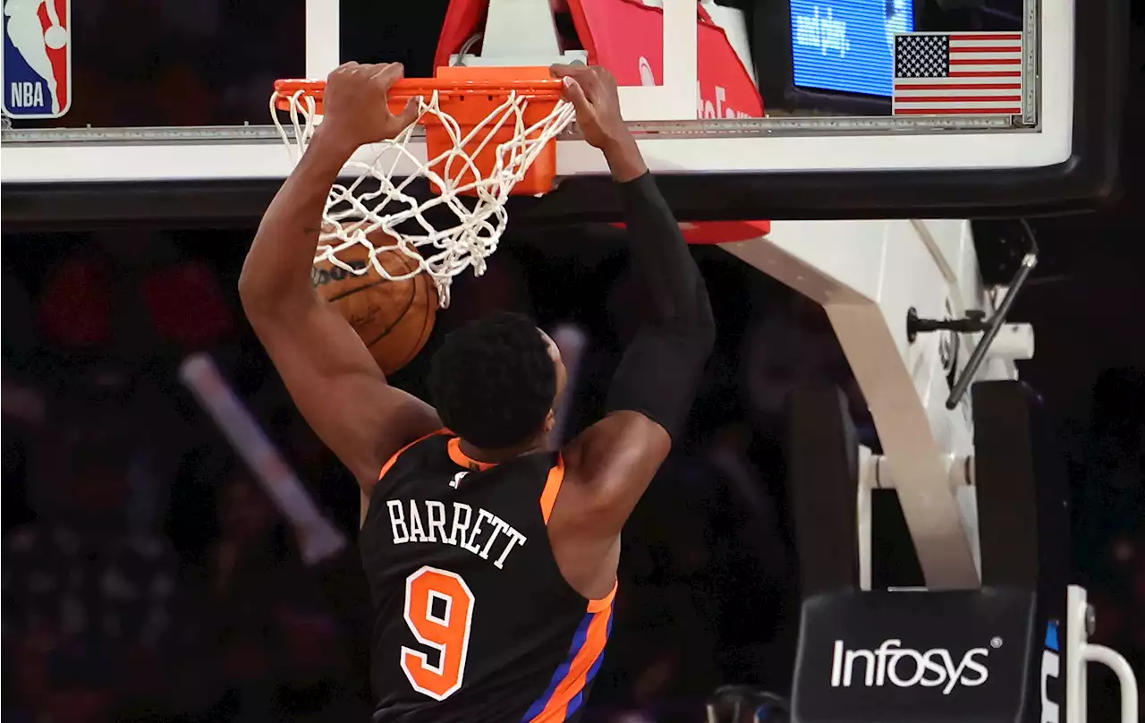 Knicks’ RJ Barrett not letting shooting woes get him down: ‘I’m fine’