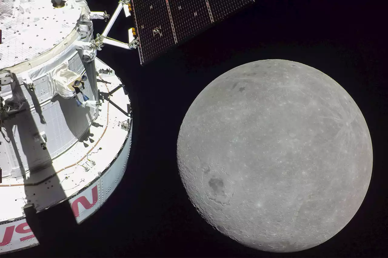 NASA’s Orion capsule enters far-flung orbit around moon