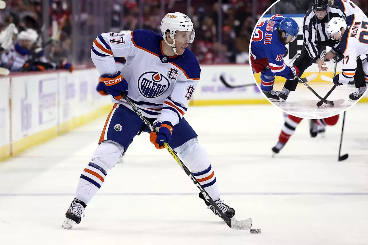 Rangers face challenge of matching up with hungry Connor McDavid