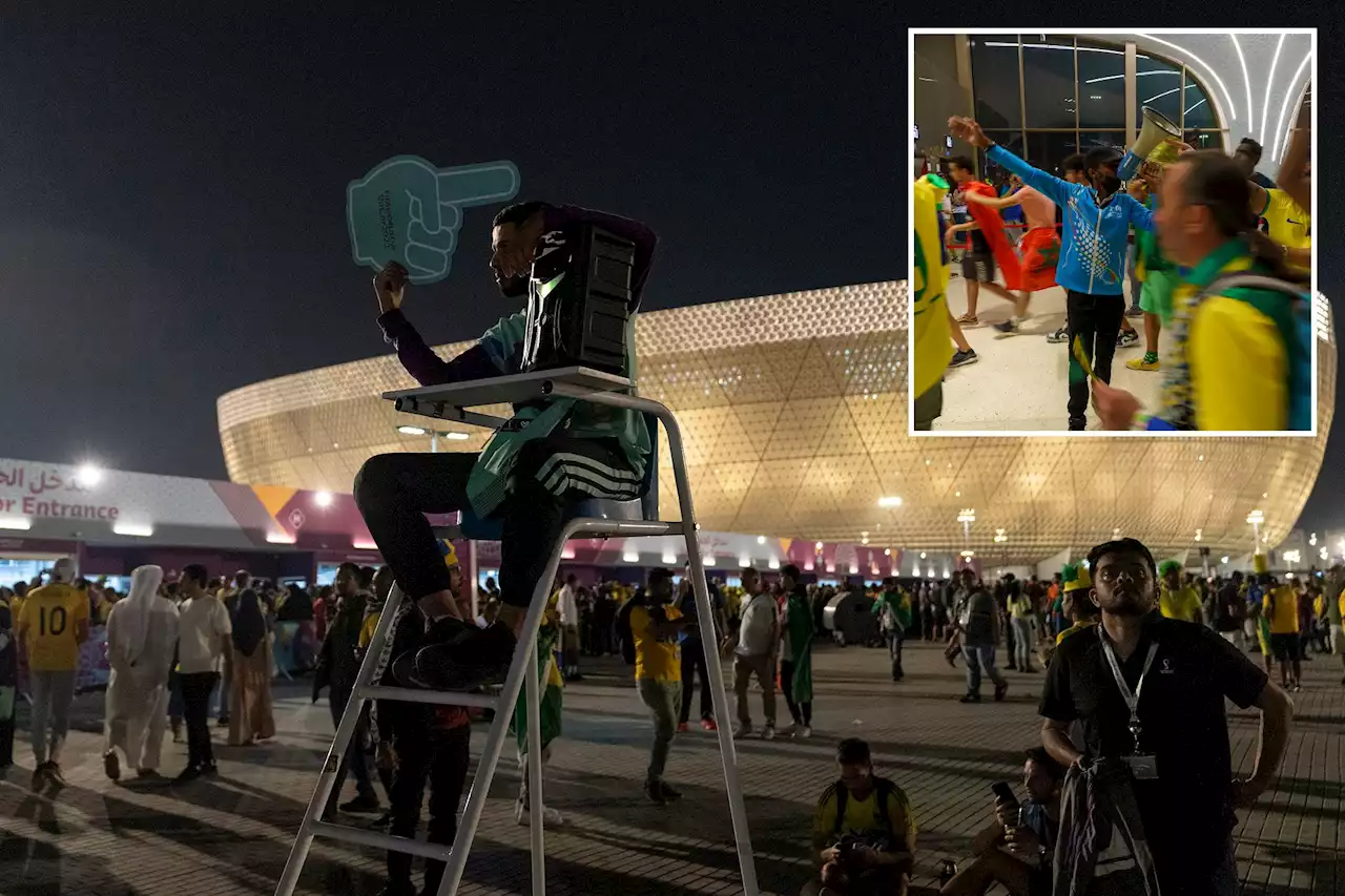 Singing street marshals are Qatar World Cup’s surprise stars