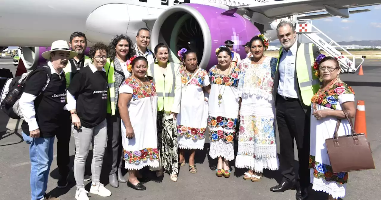 Reinauguran la ruta entre Mérida y Silao en el Aeropuerto Internacional de Guanajuato