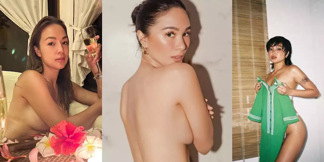 Turning up the heat: Filipino celebrities who've shared daring photos on social media