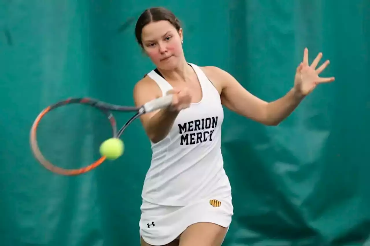 Merion Mercy junior fled Ukraine, then became a PIAA tennis champion