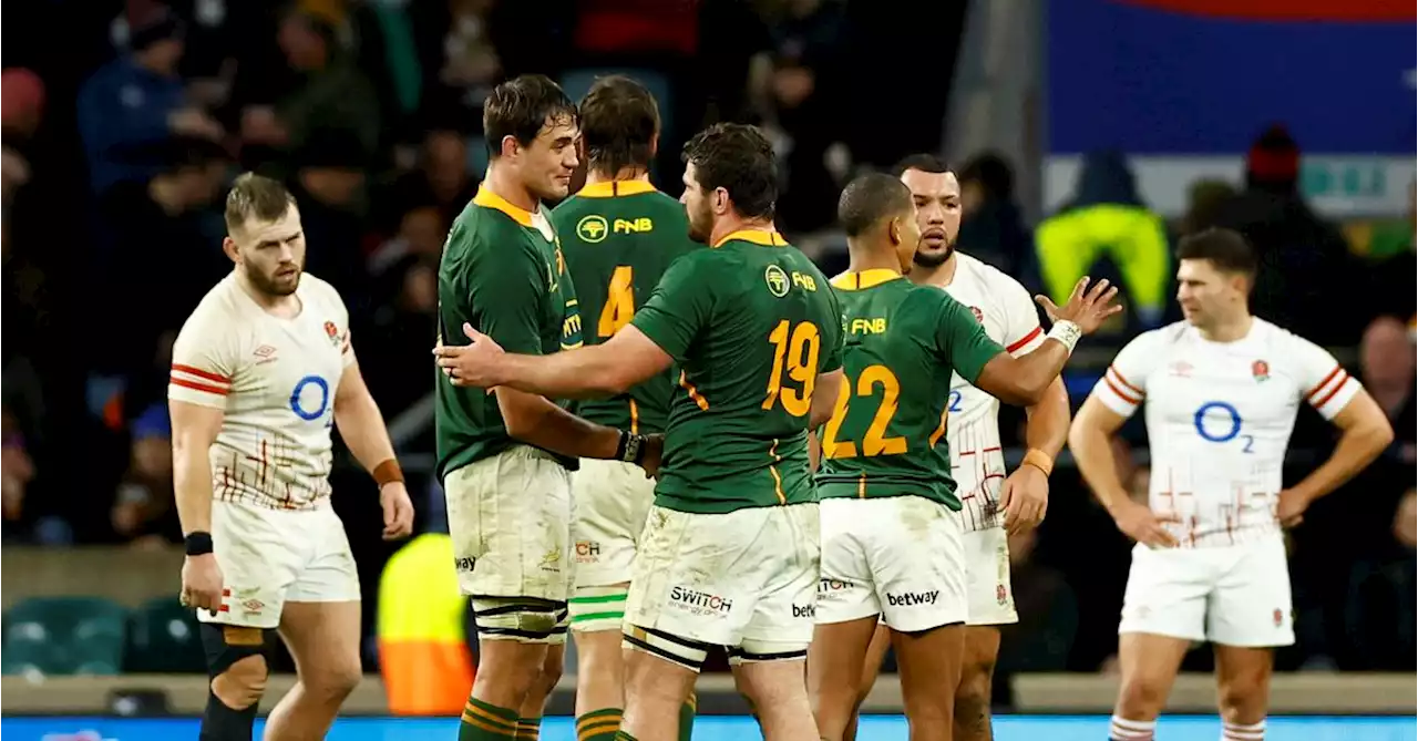 Willemse stars as Springboks beat wretched England 27-13