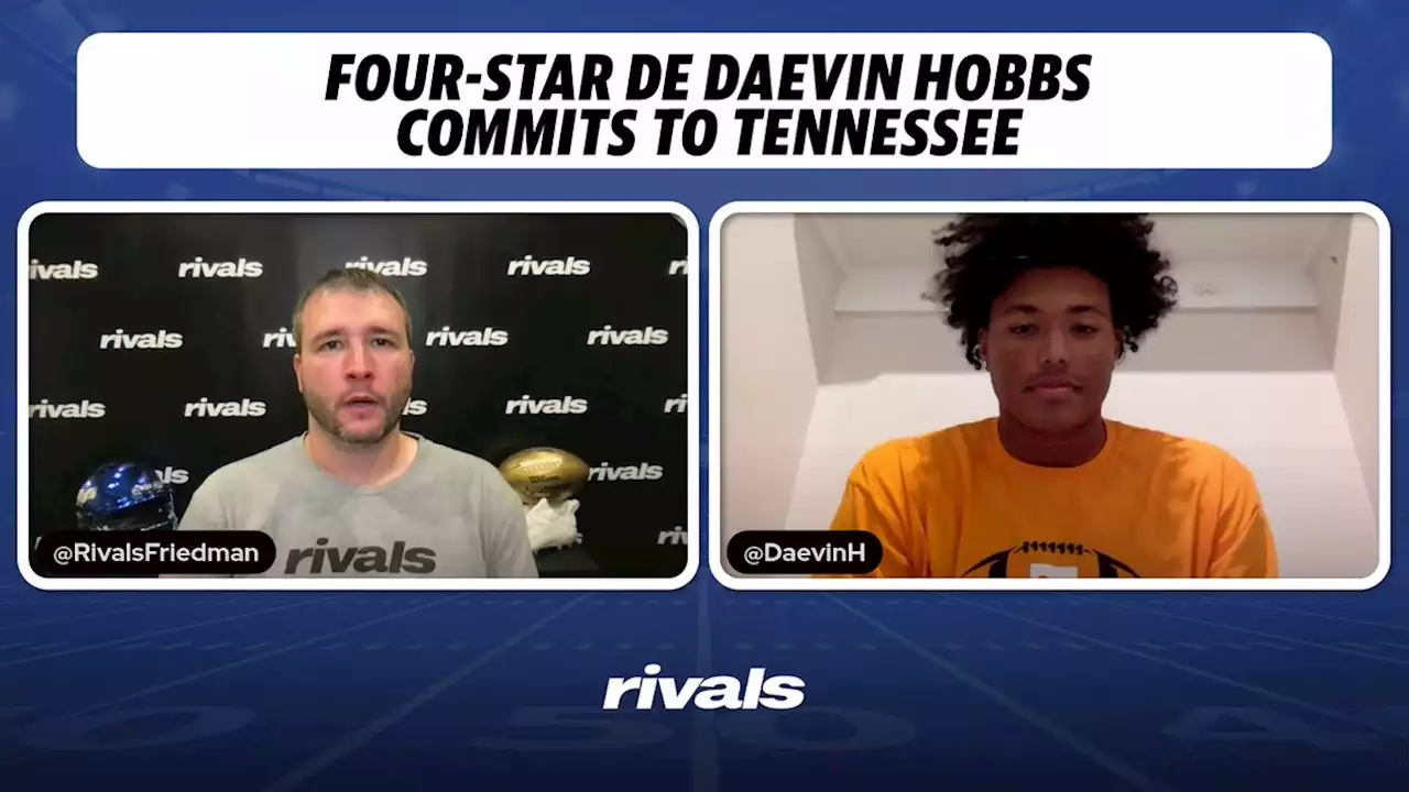 Rivals.com - Four-star DL Daevin Hobbs commits to Tennessee