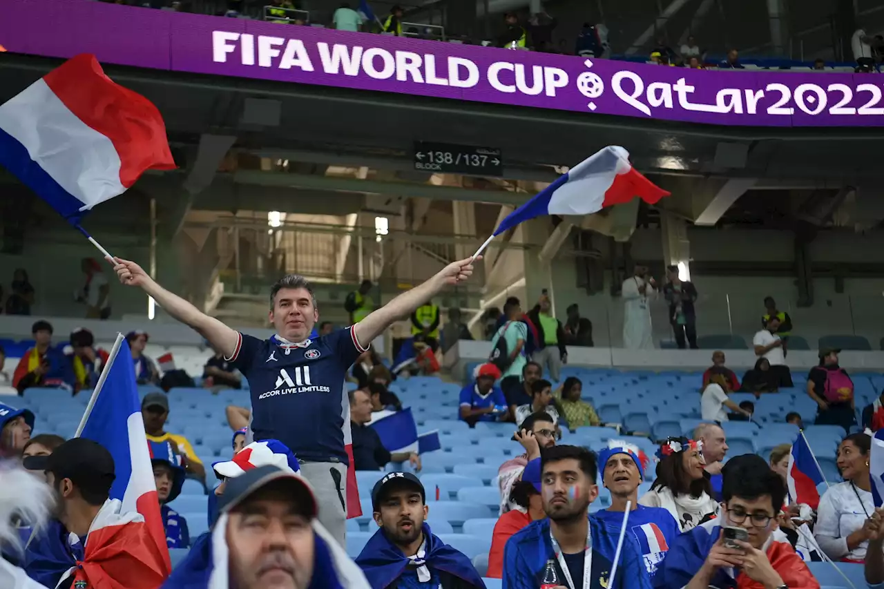 Coupe du monde 2022 : les supporters des Bleus confiants avant d'affronter le Danemark