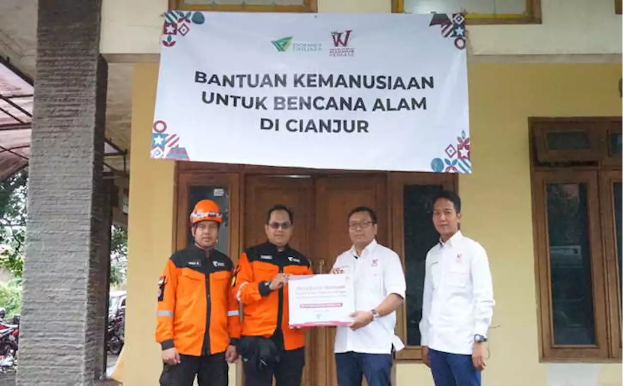 PT Widodo Makmur Perkasa Tbk & Dompet Dhuafa Beri Bantuan Korban Gempa Cianjur