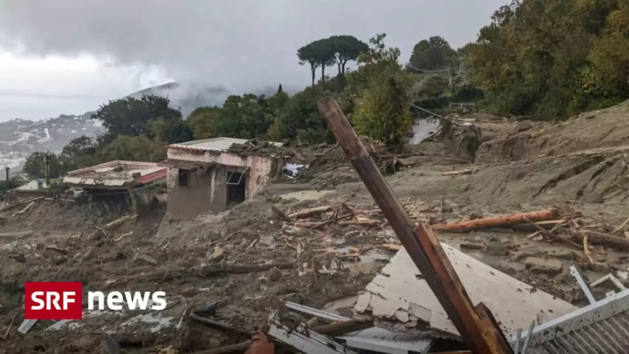 Schweres Unwetter in Italien - Mindestens acht Tote nach Erdrutsch auf Ischia