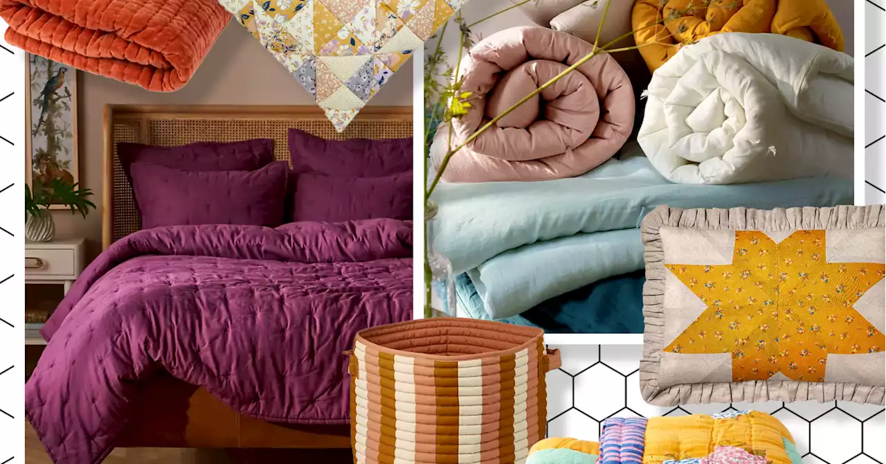 11 quilted duvets, cushions and blankets that will keep you away from the heater this winter