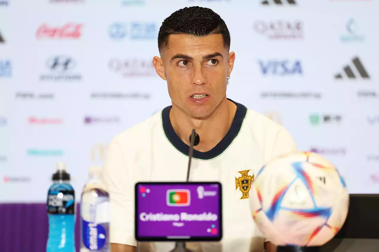 Ronaldo press conference lasts two minutes as he speaks about Man United exit