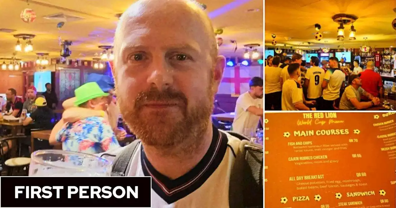 £100 Jagerbomb rounds, fish & chips and friendly banter - inside Qatar's only British pub