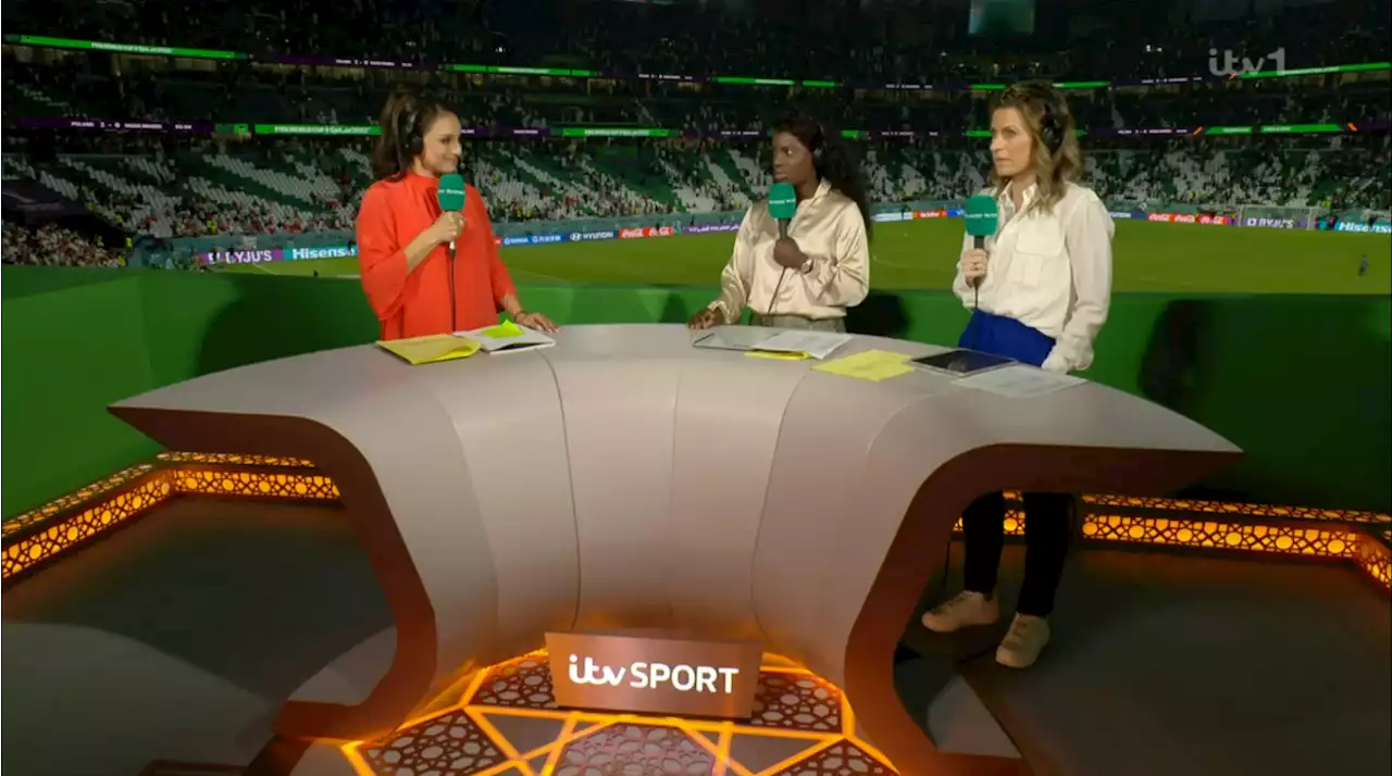 ITV features pioneering all-female World Cup panel for Saudi Arabia v Poland match