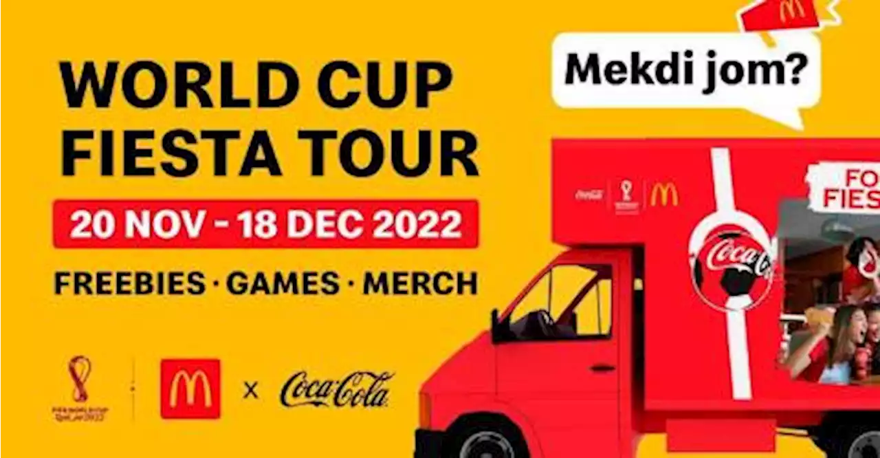 Coca-cola, McDonald’s invite the public to Coke Football Fiesta Tour 2022