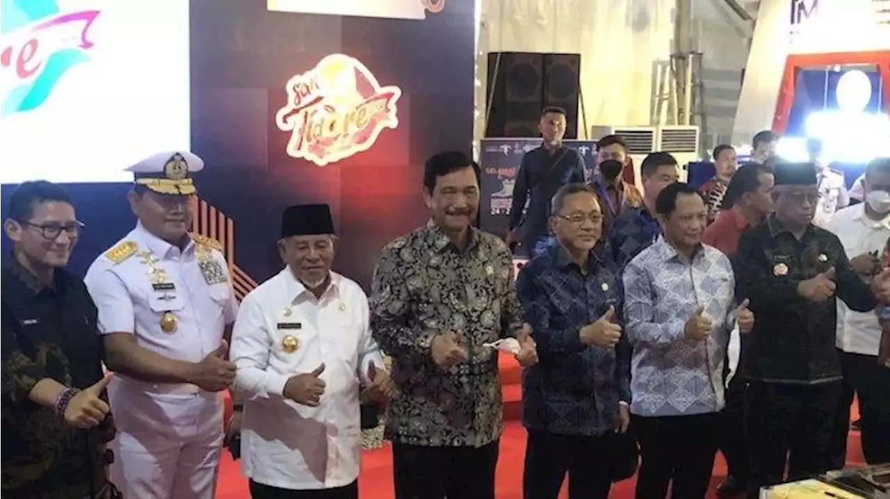 Perayaan Puncak Sail Tidore 2022 Resmi Dibuka, Luhut: Banyak Harta Karun Tersimpan di Tidore - Tribunnews.com