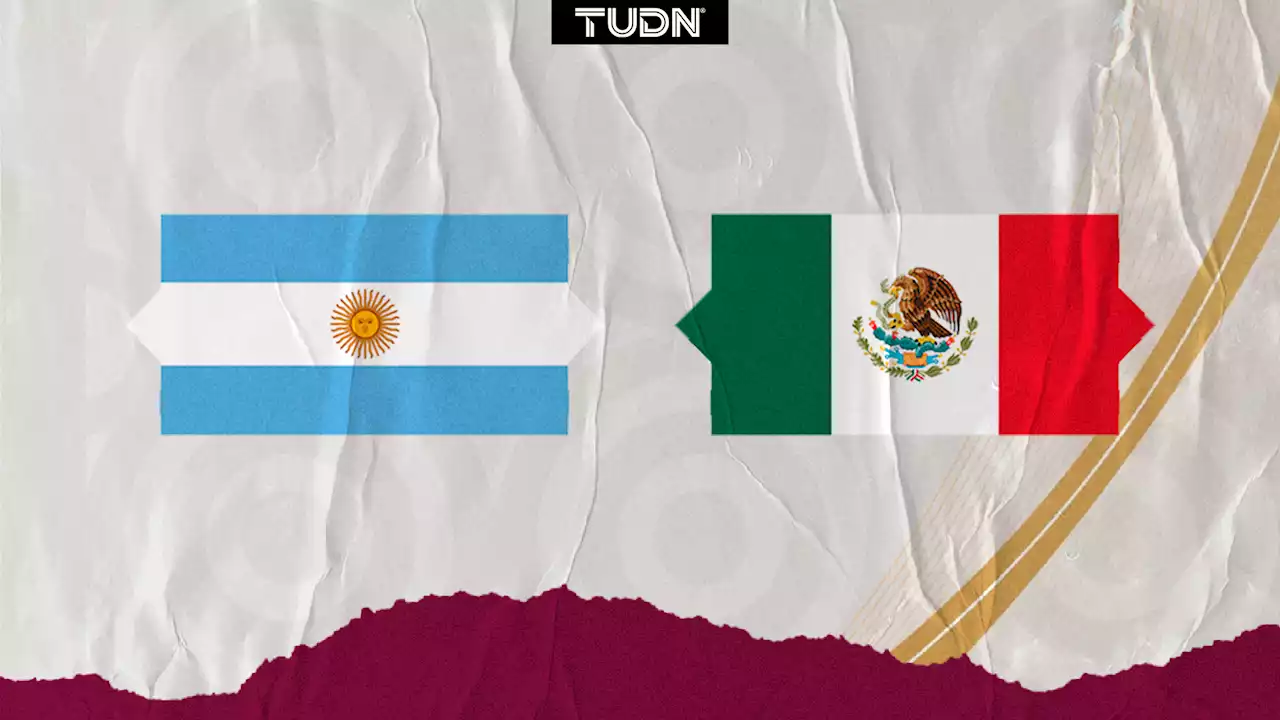 Argentina vs México: Cuándo, a qué hora y dónde ver el juego del Mundial Qatar 2022