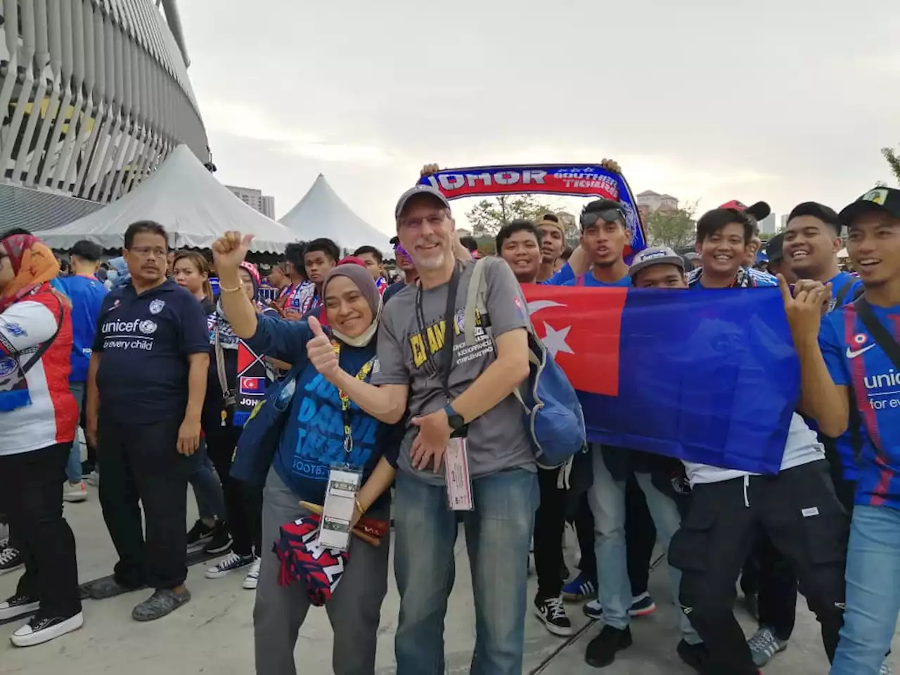 ‘Mat Salleh’ dari London sokong JDT