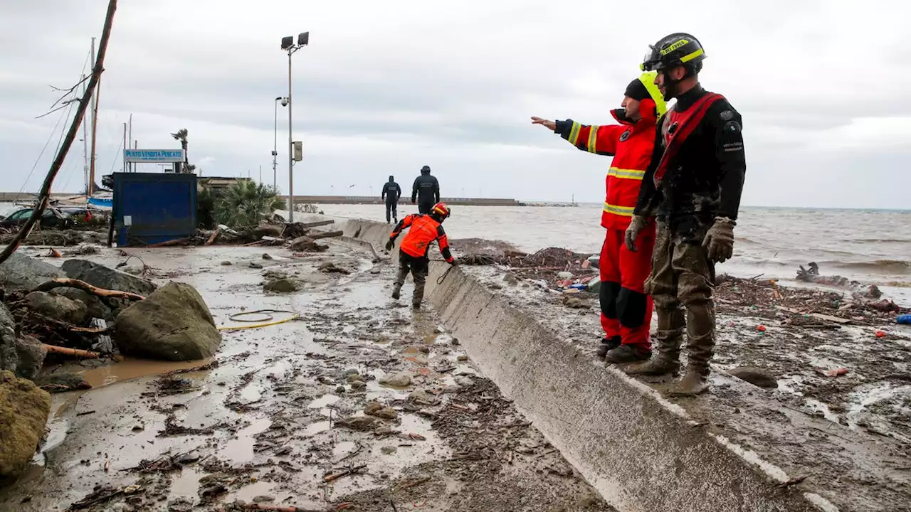 Heavy rain triggers landslides on Italian island, up to 12 missing as buildings collapse