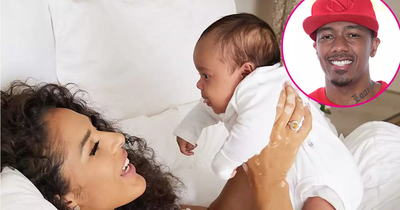 Brittany Bell Breast-Feeds Her and Nick Cannon's Son Rise in Newborn Pics