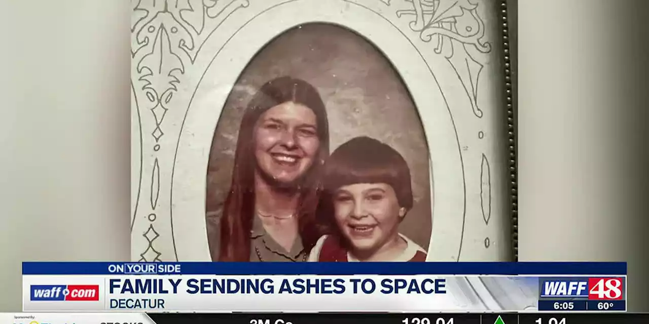 Decatur man fulfils his late mother’s wishes by sending her ashes to space