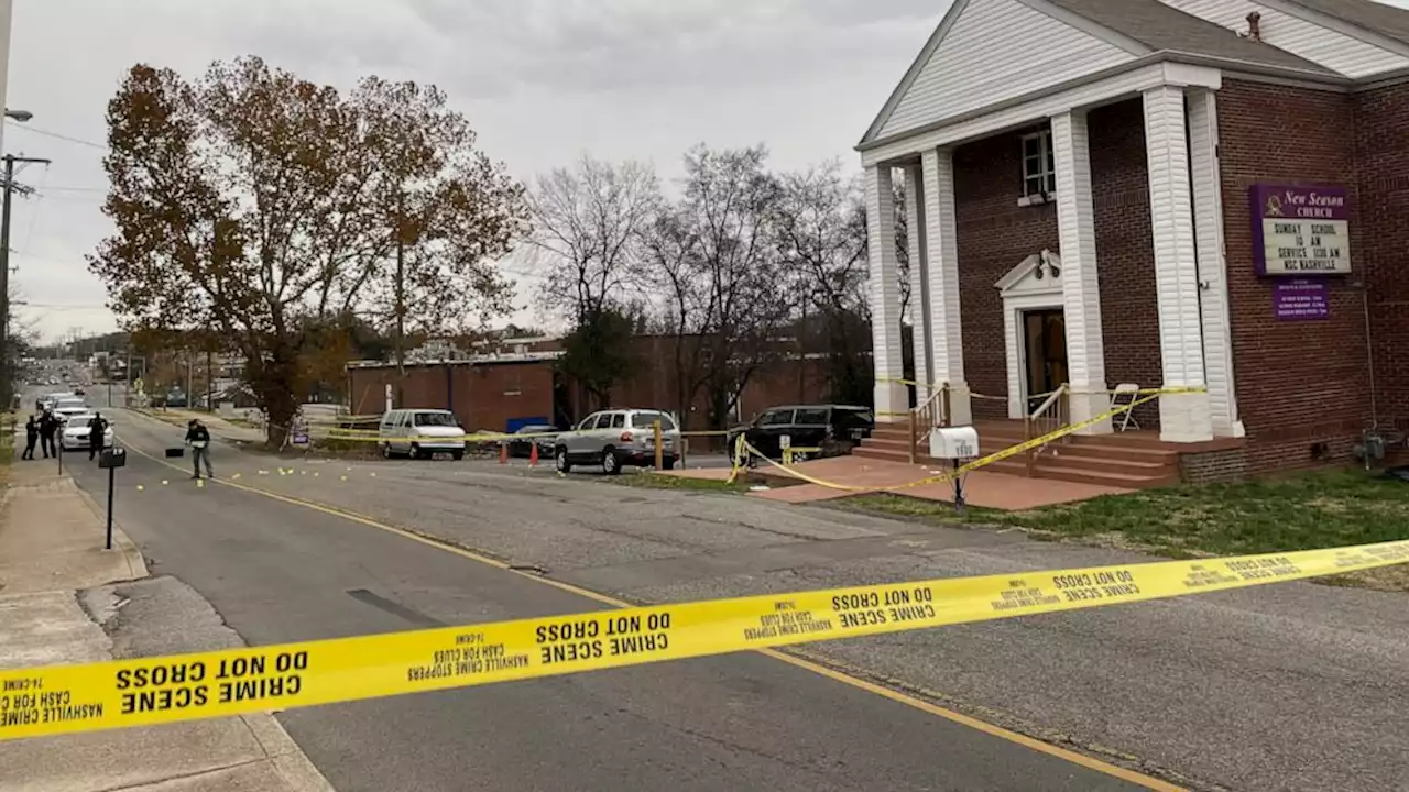 Drive-by shooting injures 2 at funeral at Nashville church