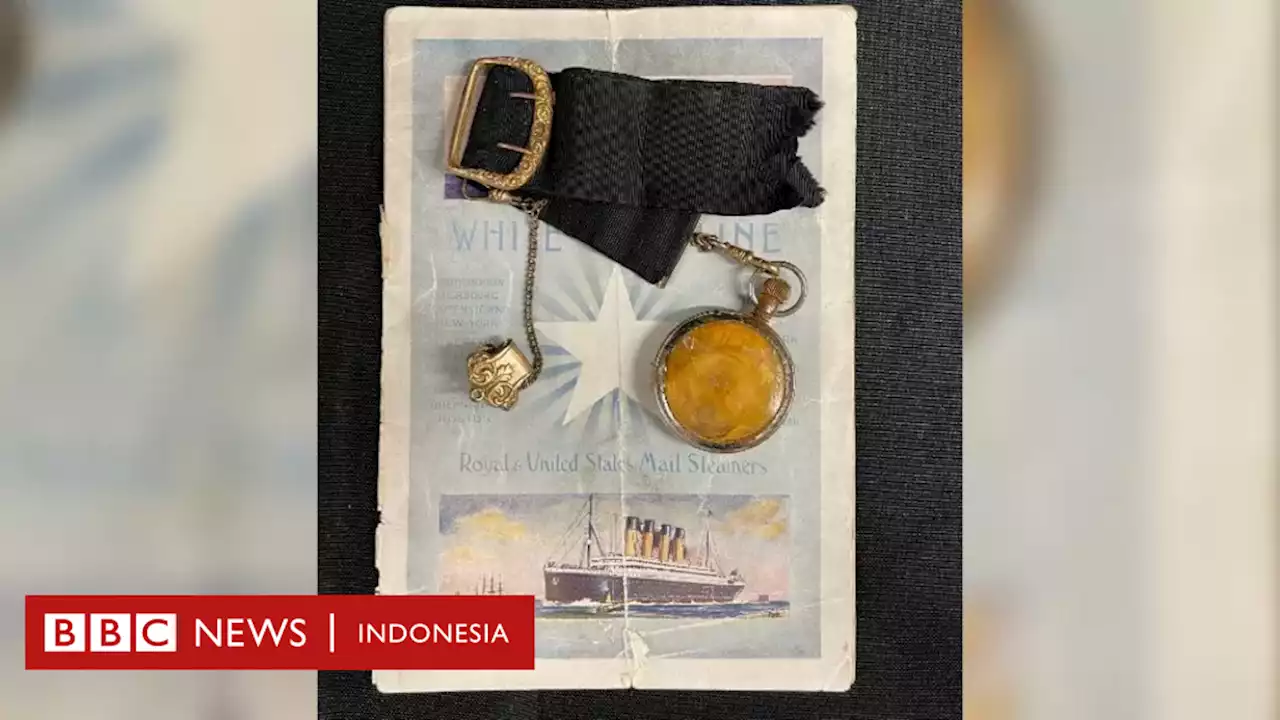 Jam saku dari kapal Titanic terjual Rp1,8 miliar - BBC News Indonesia