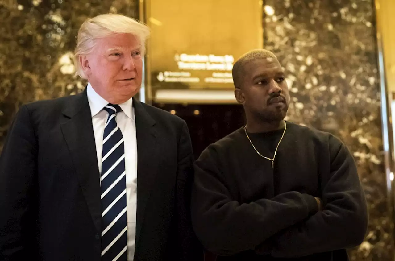 Donald Trump Faulted for Dinner With White Nationalist & Kanye West