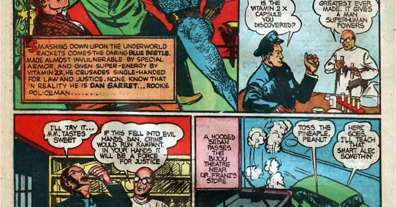 Blue Beetle's 1940 Radio Show-Inspired Comic Book Power-Up, at Auction