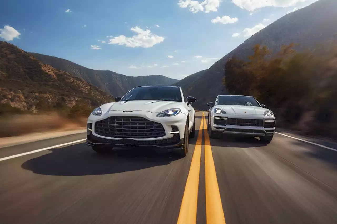 2023 Aston Martin DBX 707 vs. 2022 Porsche Cayenne Turbo GT