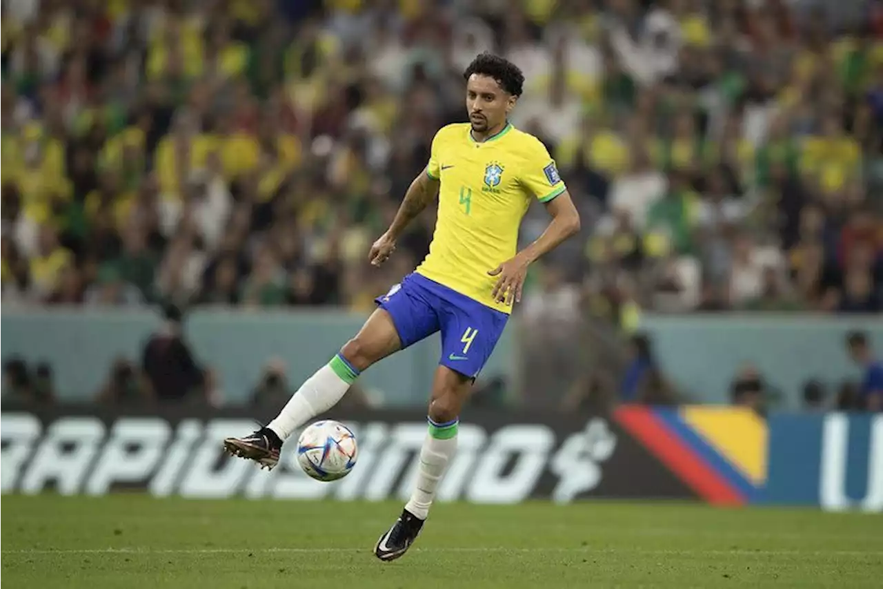 Marquinhos exalta parceria com 'pai' Thiago Silva na defesa da Seleção