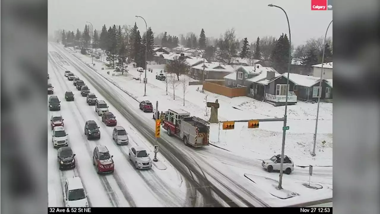 Snow squall watch issued for Calgary