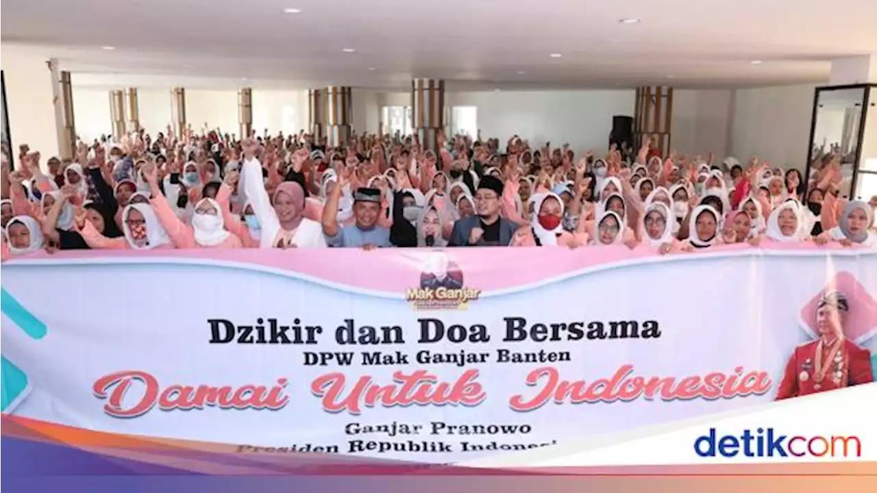 Relawan Mak Ganjar di Tangsel Gelar Zikir-Doa Bersama untuk Indonesia