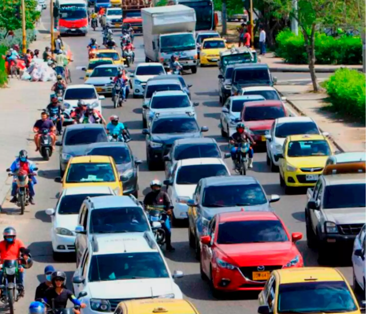 El pico y placa del 28 de noviembre al 2 de diciembre de 2022 en Cartagena