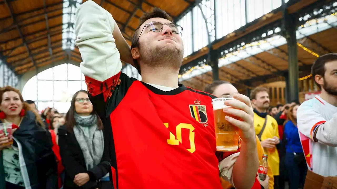 Qatar 2022: aficionados causan destrozos en Bruselas tras el Bélgica-Marruecos