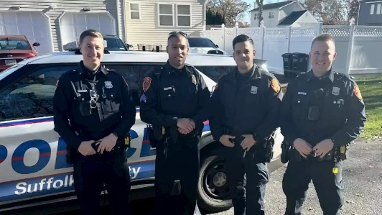 Suffolk County Police help deliver baby boy