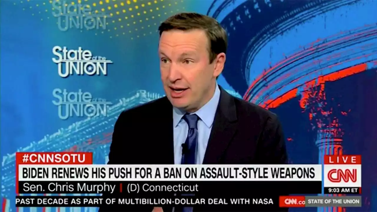 Democratic Sen. Chris Murphy questions law enforcement funding for 'Second Amendment sanctuaries'