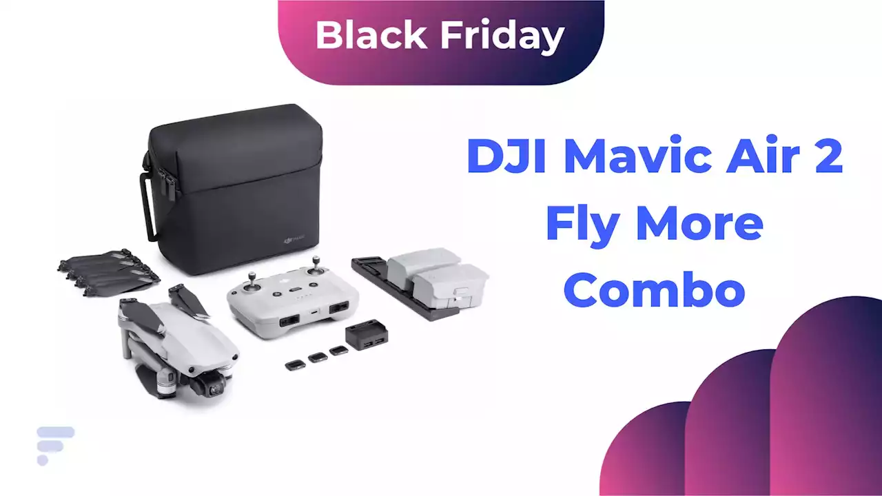 Black Friday : le drone DJI Mavic Air 2 perd plus de 300 € dans ce pack