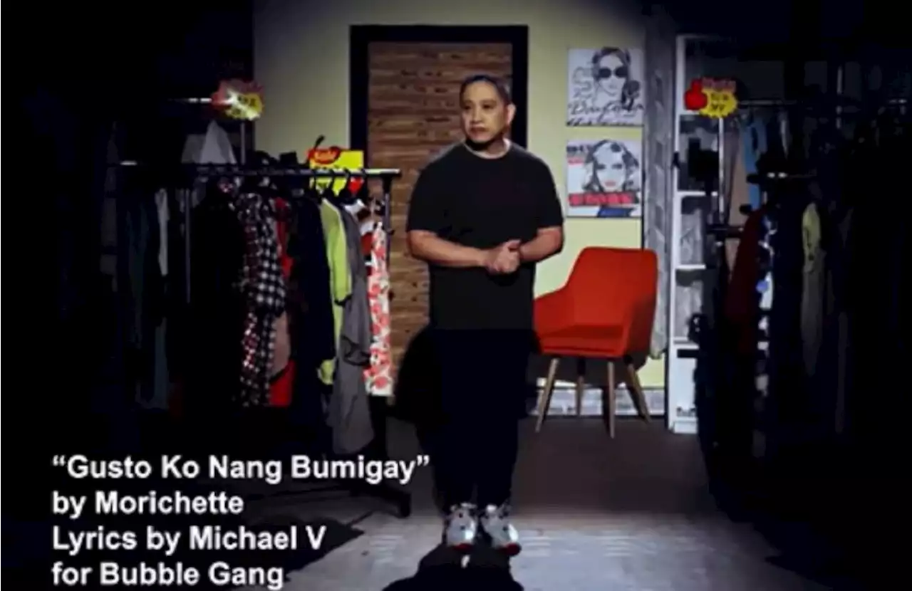 Eva Le Queen lauds Michael V's 'Gusto Ko Nang Bumigay' performance in 'Bubble Gang'