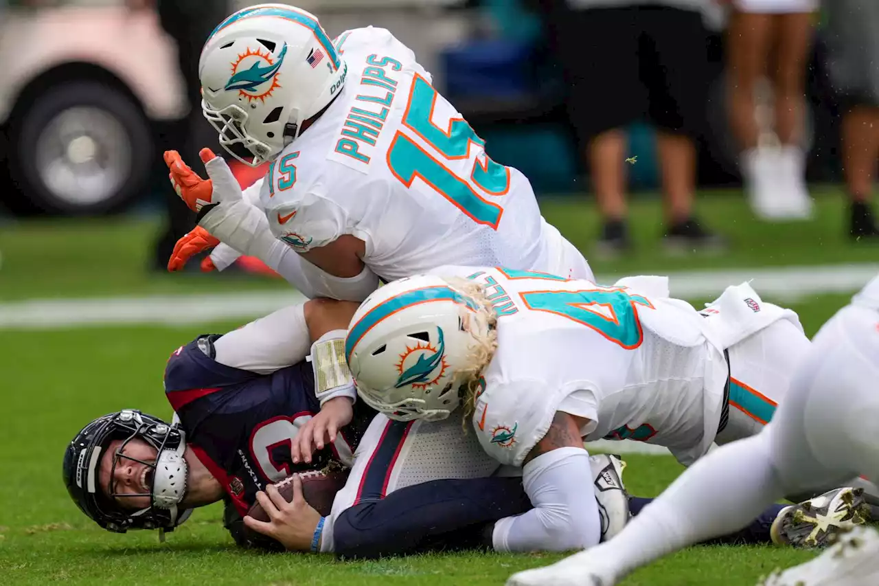 Texans at Dolphins live updates: Houston trails 30-0 at halftime