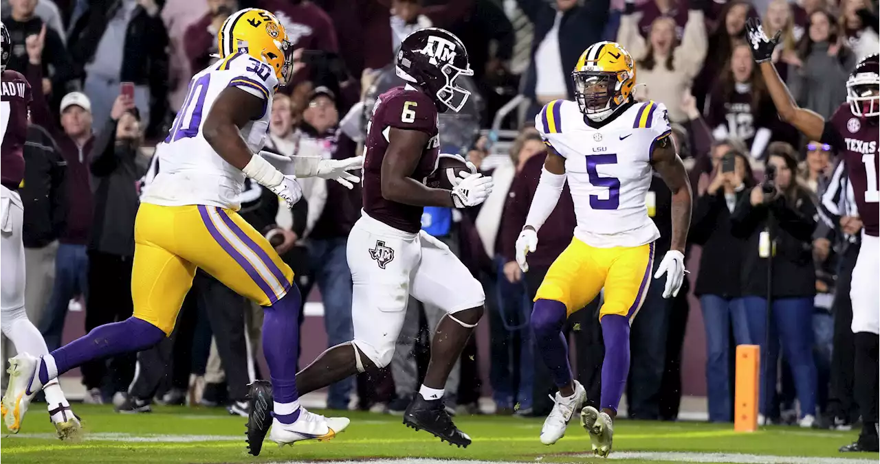 Texas A&M upsets No. 5 LSU to close out season on high note